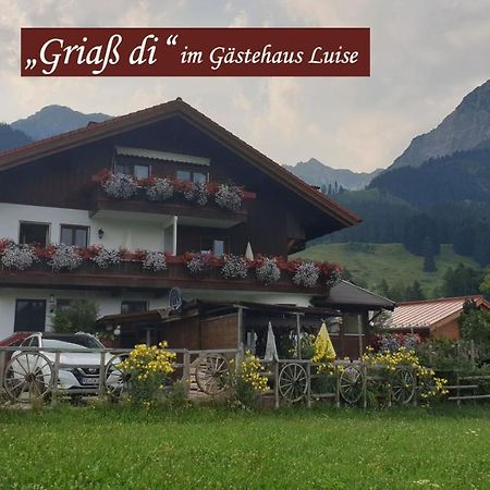 Gastehaus Luise Apartman Oberstdorf Kültér fotó
