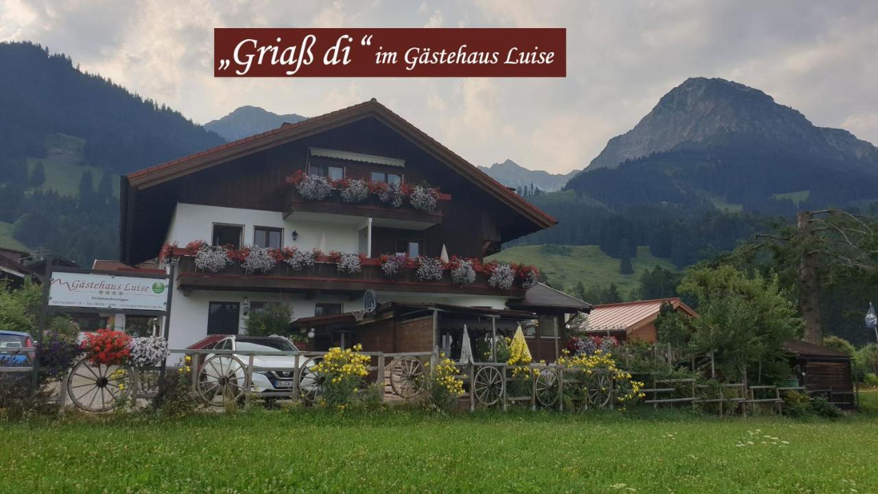Gastehaus Luise Apartman Oberstdorf Kültér fotó